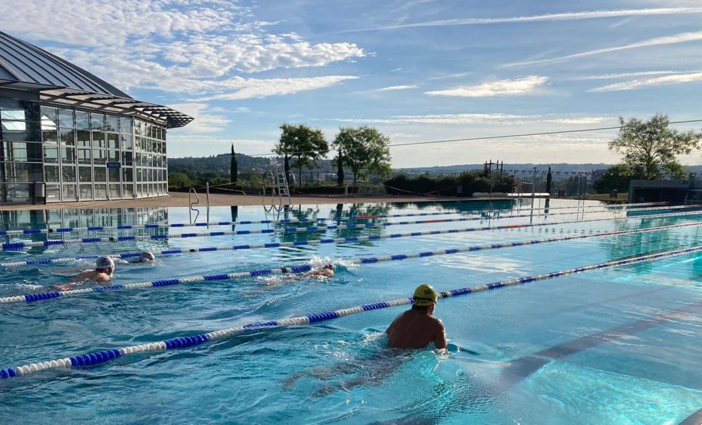 Nageurs pôle natation sport adapté