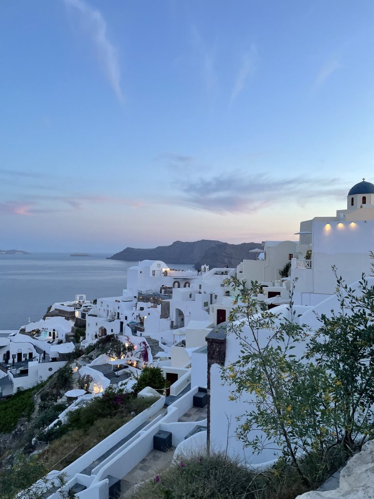 santorin où admirer le coucher de soleil