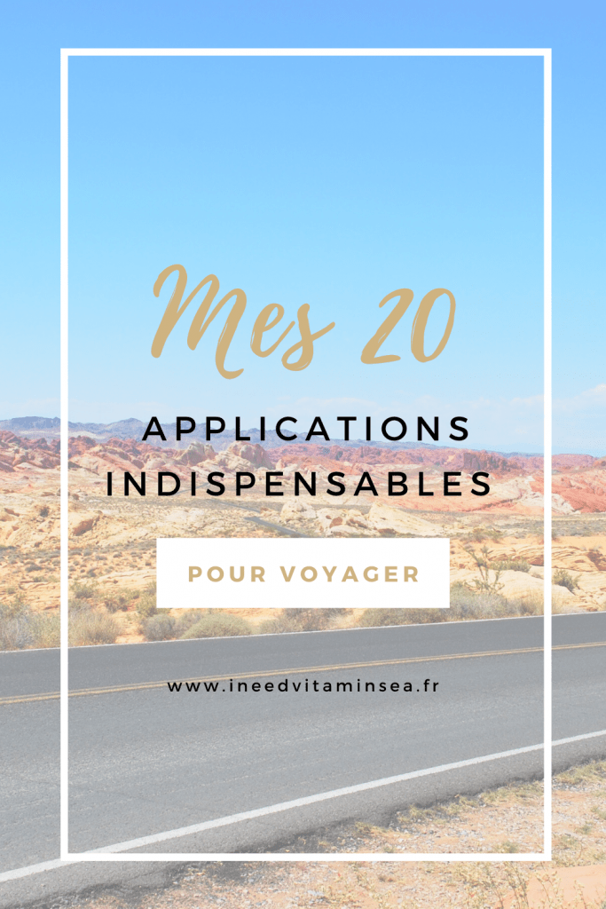 Raid trip sur la côte ouest, applications pour voyager