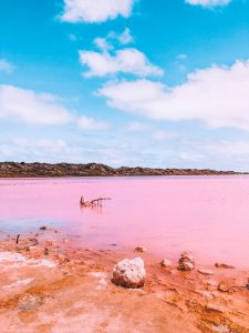 Pink lake, port gregory, ineedvitaminsea