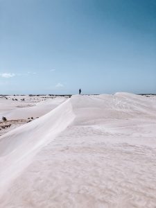 Lancelin sand dunes, perth, cote ouest, australie