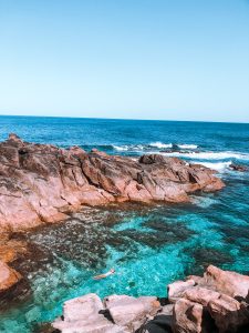 Leewin, côte ouest, piscine naturelle