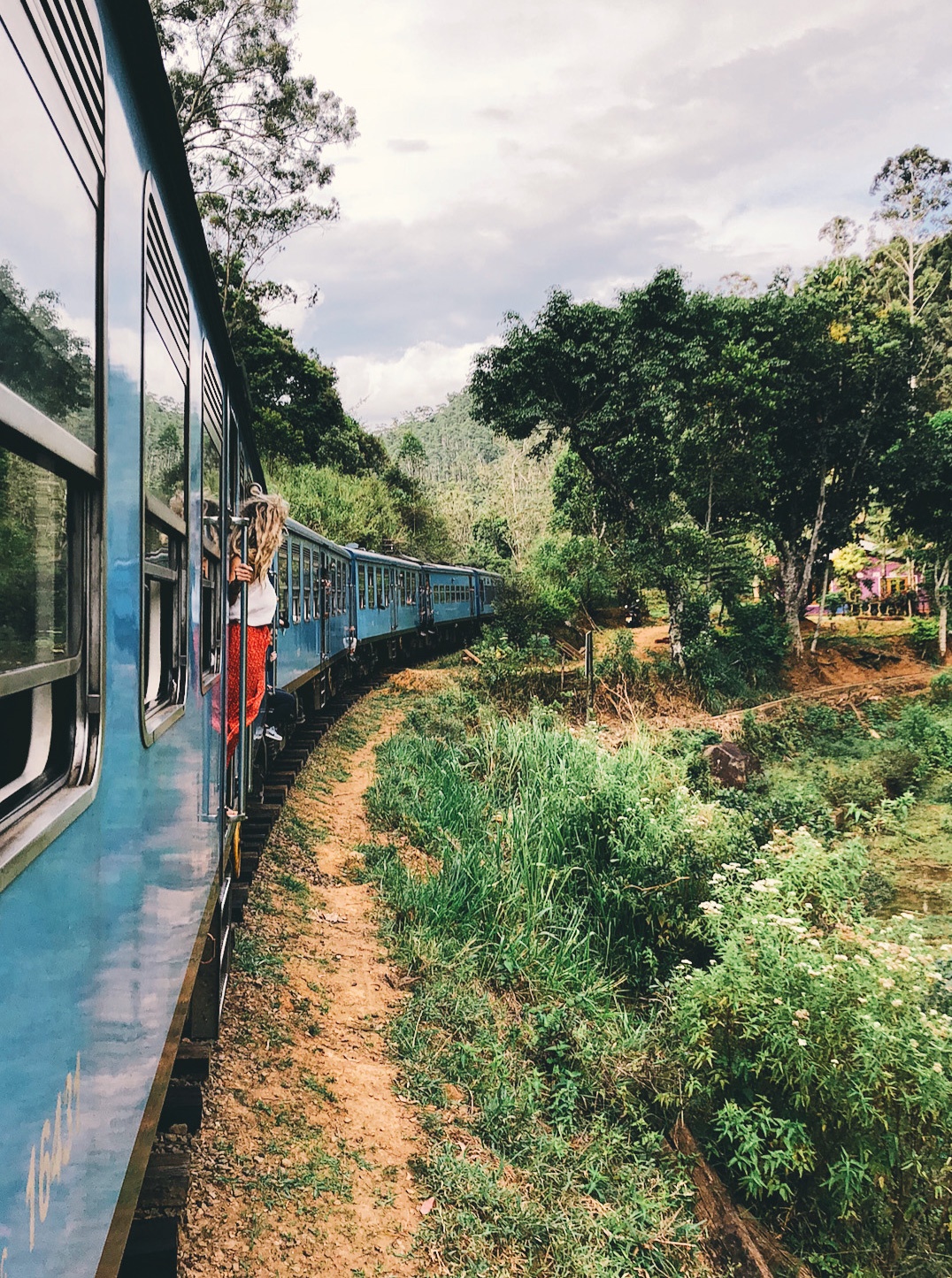 Trajet en train Sri-lanka
