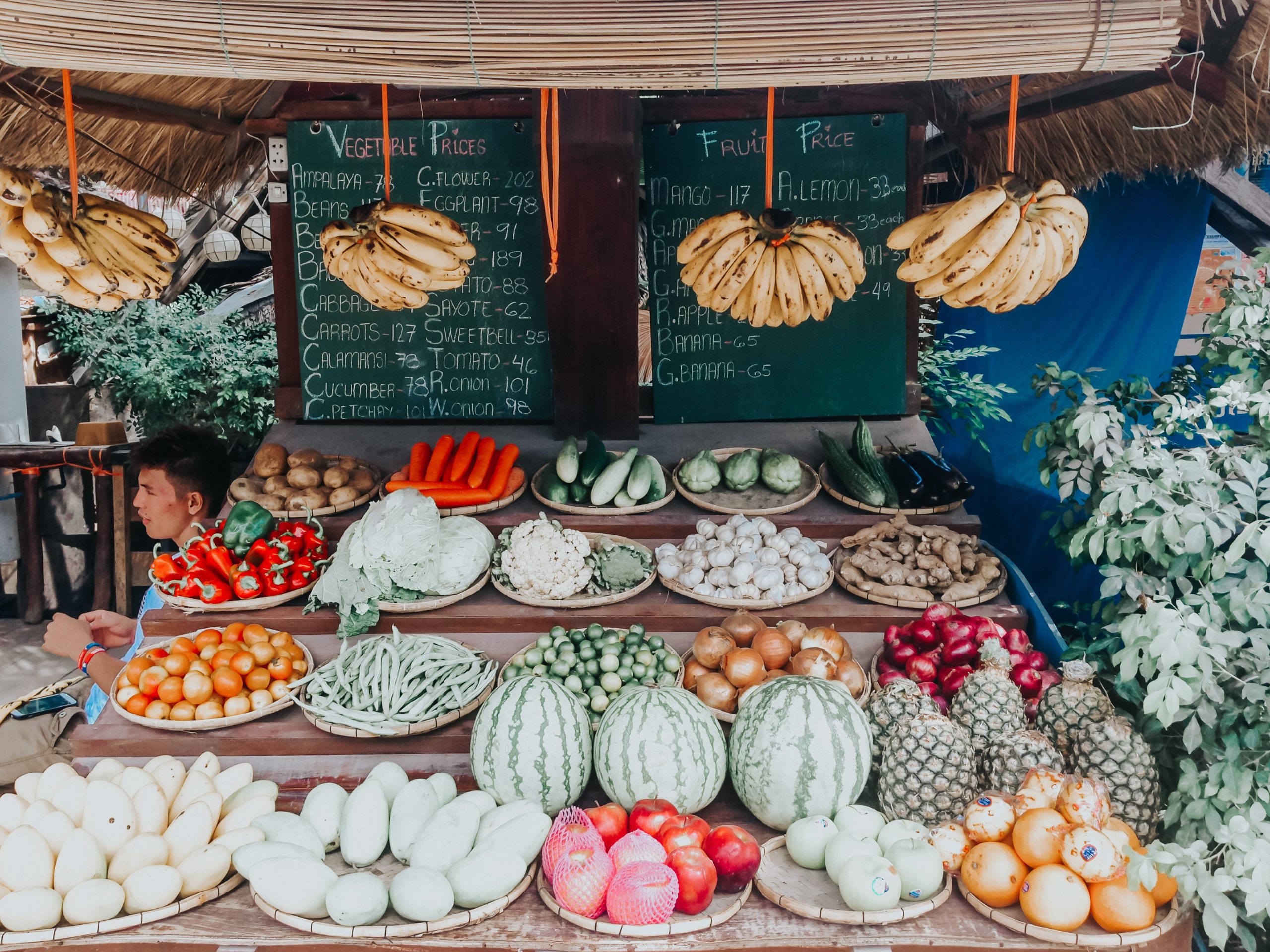 Marché fruits et légumes Sri lanka