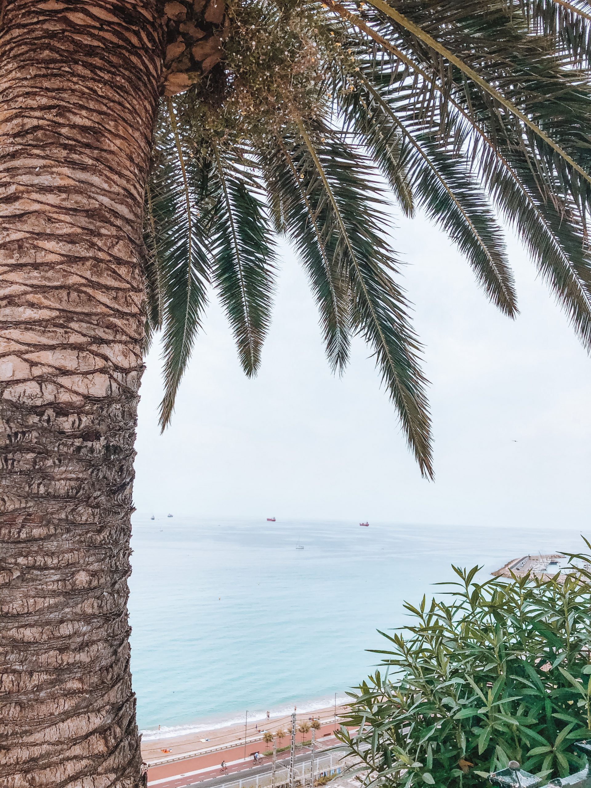 plage, mer tarragone les balcons