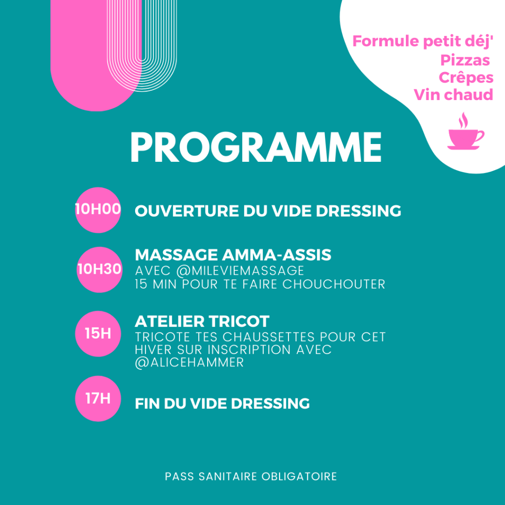 programme vide dressing
