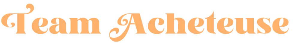 team acheteuse